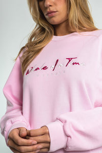 Basics Unisex Sweatshirt - Pink - Whale Of A Time Clothing