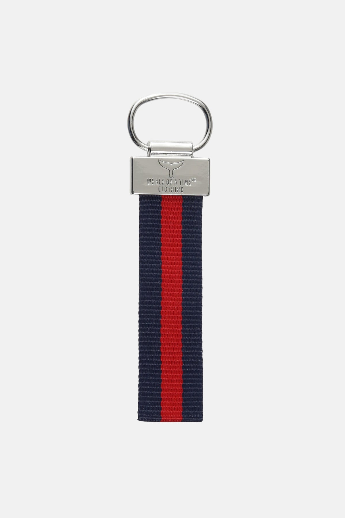 St. Ives Key Ring - Navy/Red - Whale Of A Time Clothing