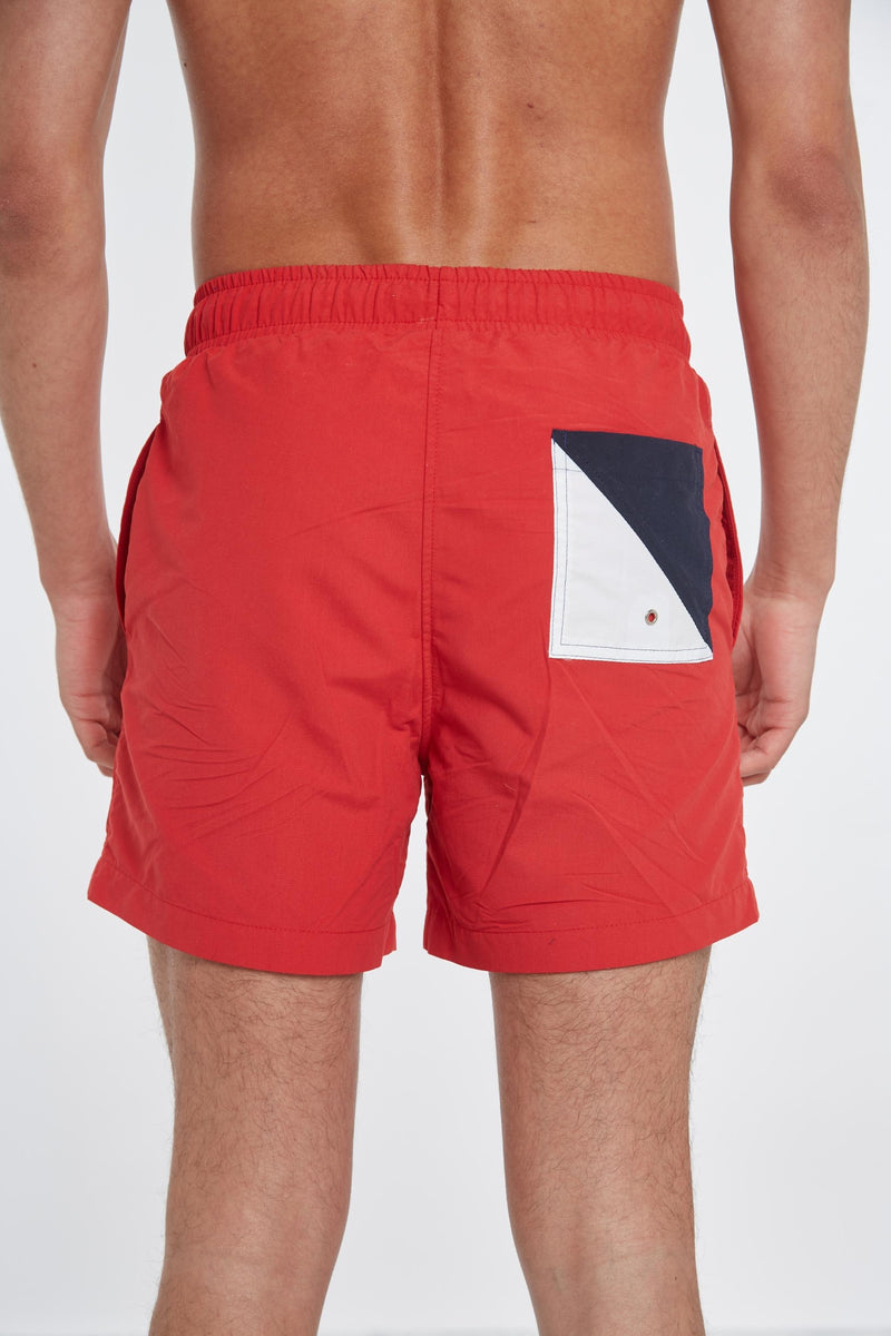 Porto Swim Shorts - Red - Whale Of A Time Clothing