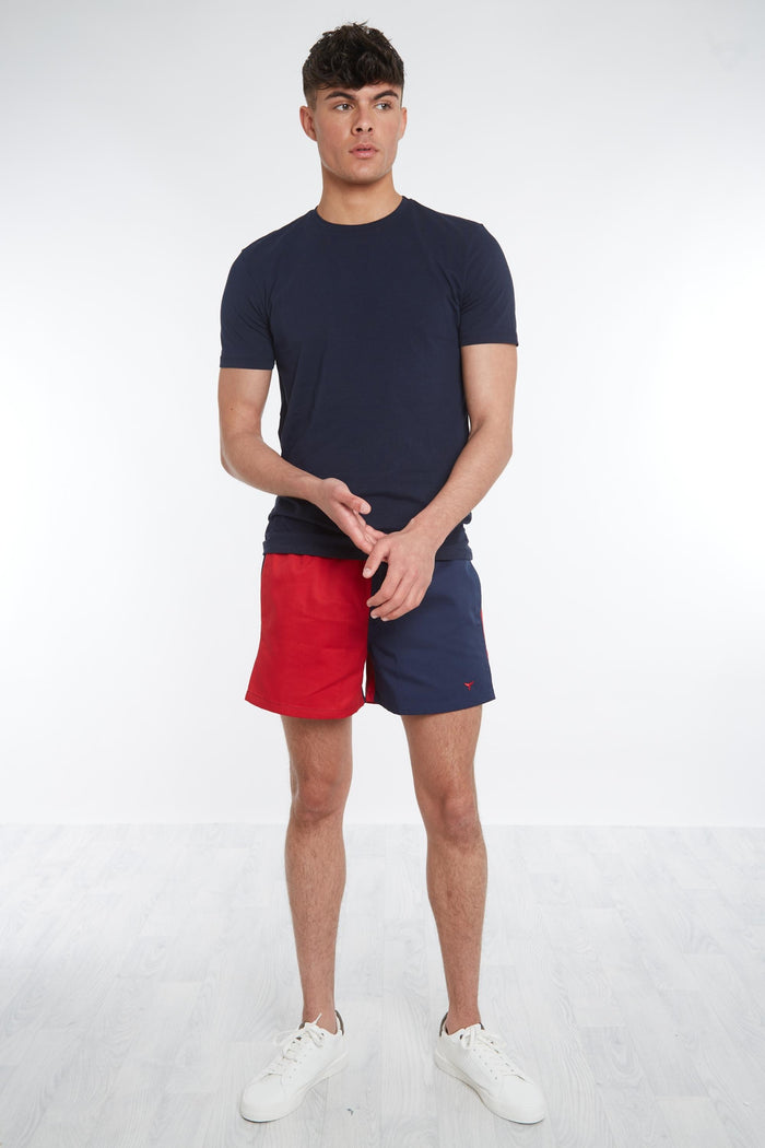 Rugby Shorts - Red - Whale Of A Time Clothing
