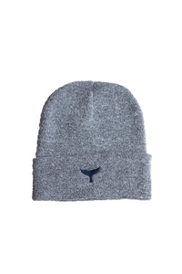 Beanie - Grey - Whale Of A Time Clothing