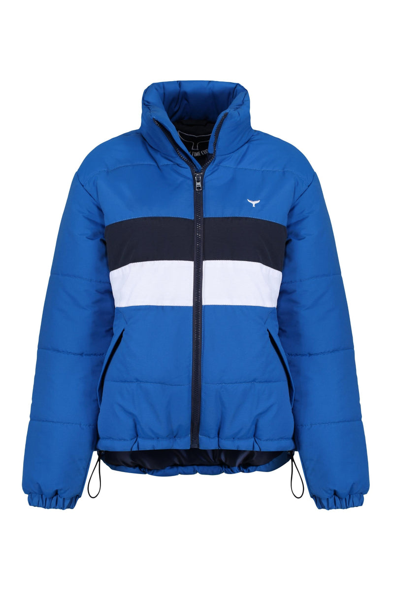 Penzance Unisex Puffer Jacket - Cobalt Blue - Whale Of A Time Clothing