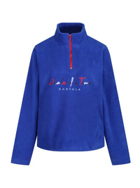 Basics Fleece Quarter Zips - Cobalt Blue - Whale Of A Time Clothing