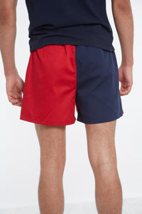 Rugby Shorts - Red - Whale Of A Time Clothing