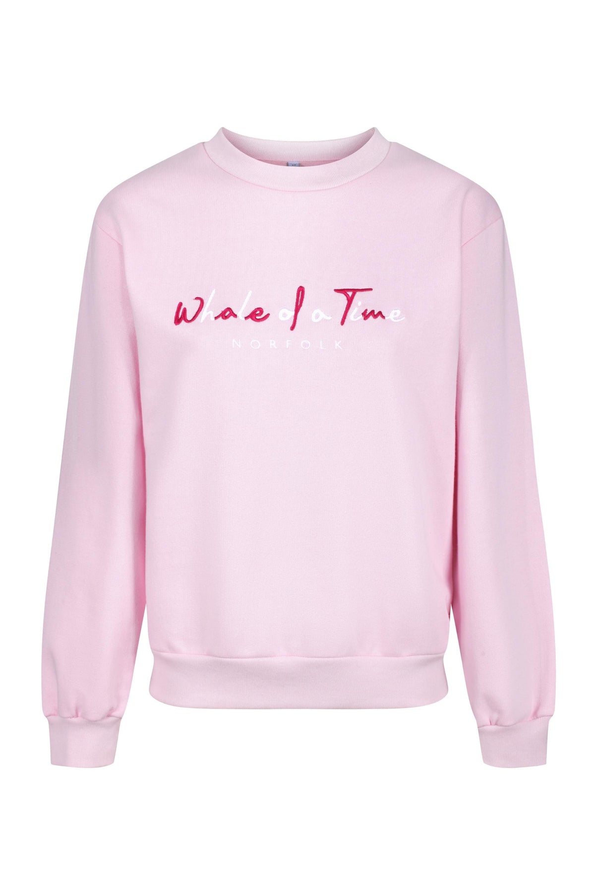 Basics Unisex Sweatshirt - Pink - Whale Of A Time Clothing