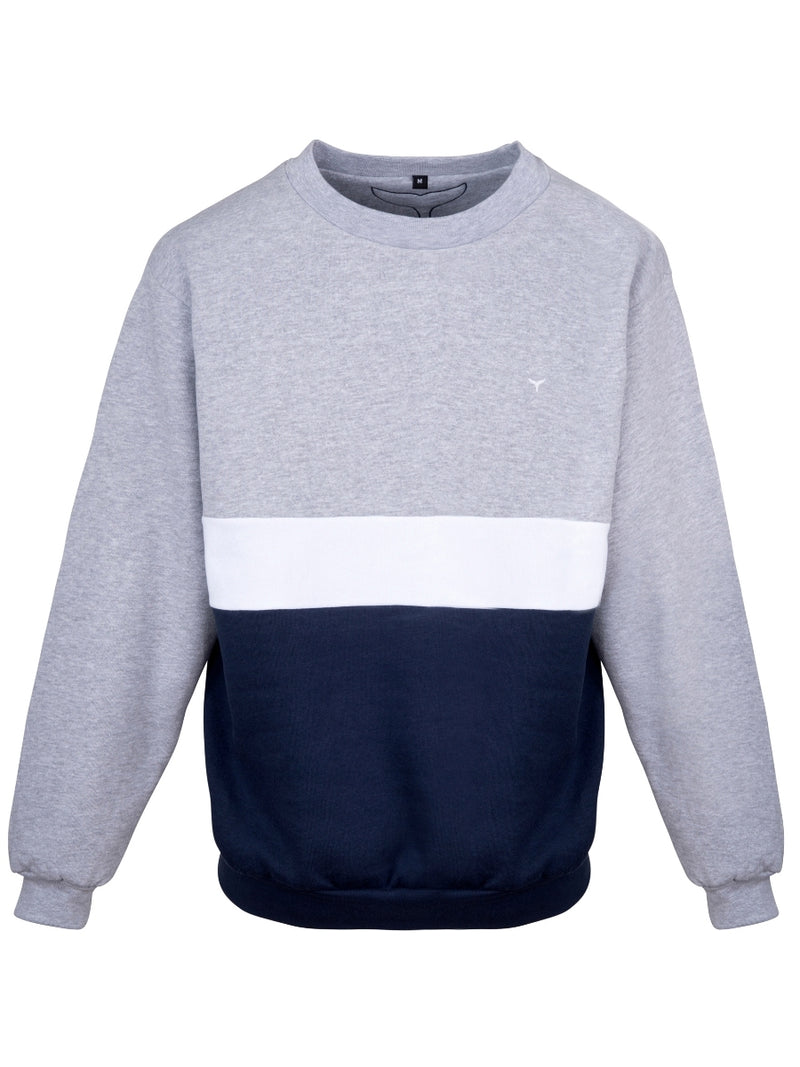 Atlantic Sweatshirt - Grey - Whale Of A Time Clothing