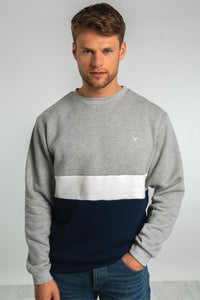 Atlantic Unisex Sweatshirt - Grey - Whale Of A Time Clothing