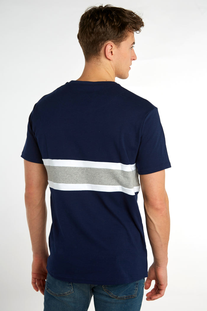 Men's Morston T-Shirt - Navy - Whale Of A Time Clothing
