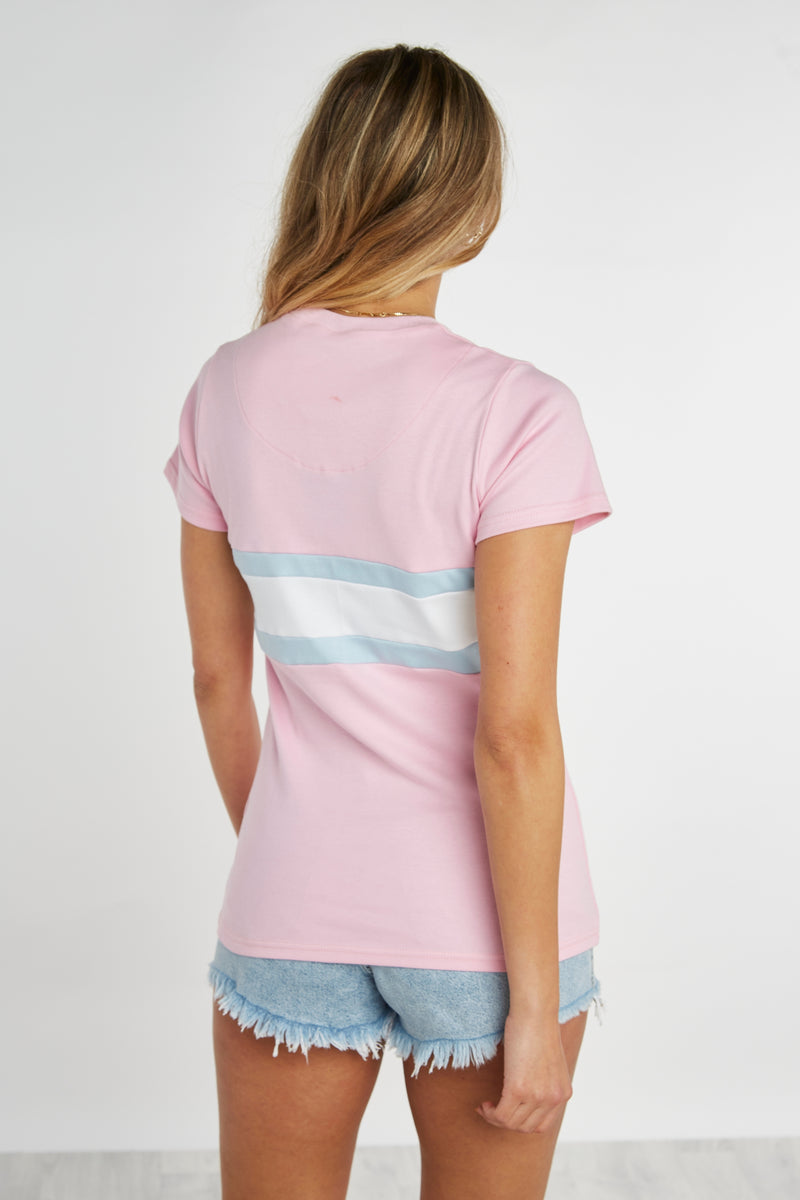 Women's Morston T-Shirt - Pink - Whale Of A Time Clothing